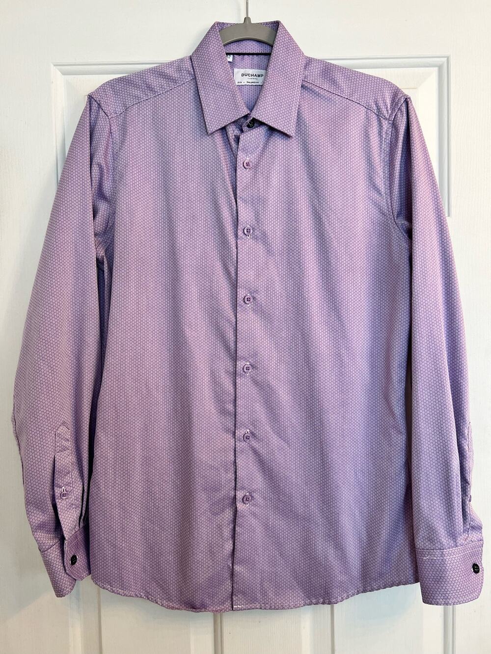 Duchamp Regular Size Button-Down Dress Shirts - size 15/M